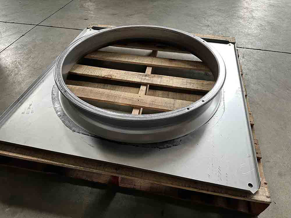 filter fan flanging machine